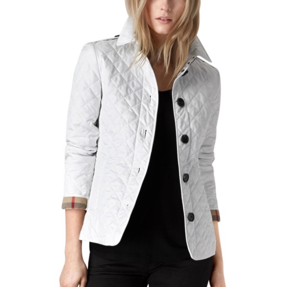 Burberry Ashurts Diamond Quilted Jacket